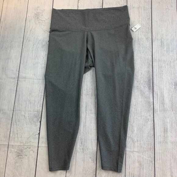 Old Navy sz XXL Legging Fitness Activewear Gray Extra High Rise New NWT - Picture 1 of 10